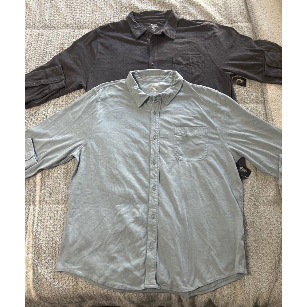 J.Crew long sleeve button up cotton shirts 2 Men’s Casual Comfort Xxl